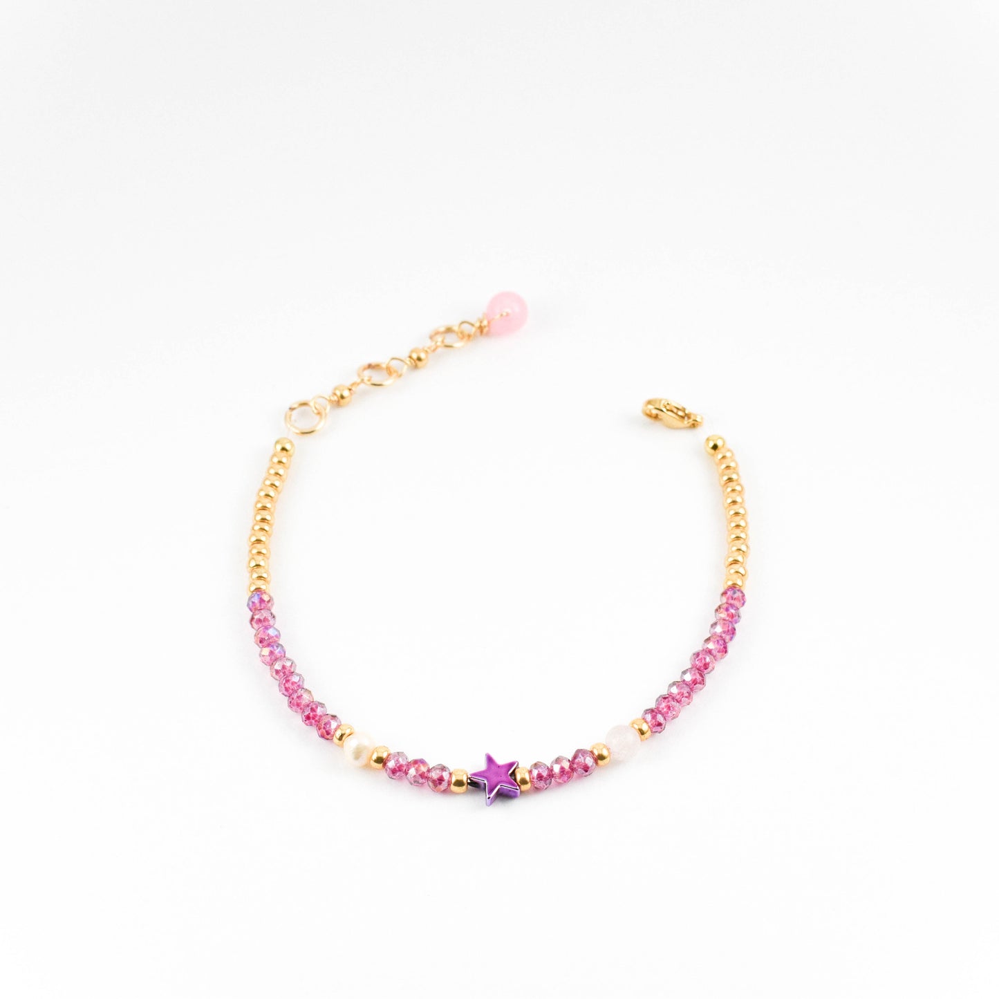 Pearly Mauve Bracelet