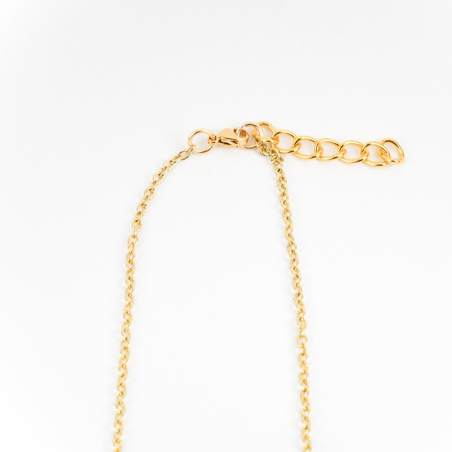 White Heart Necklace