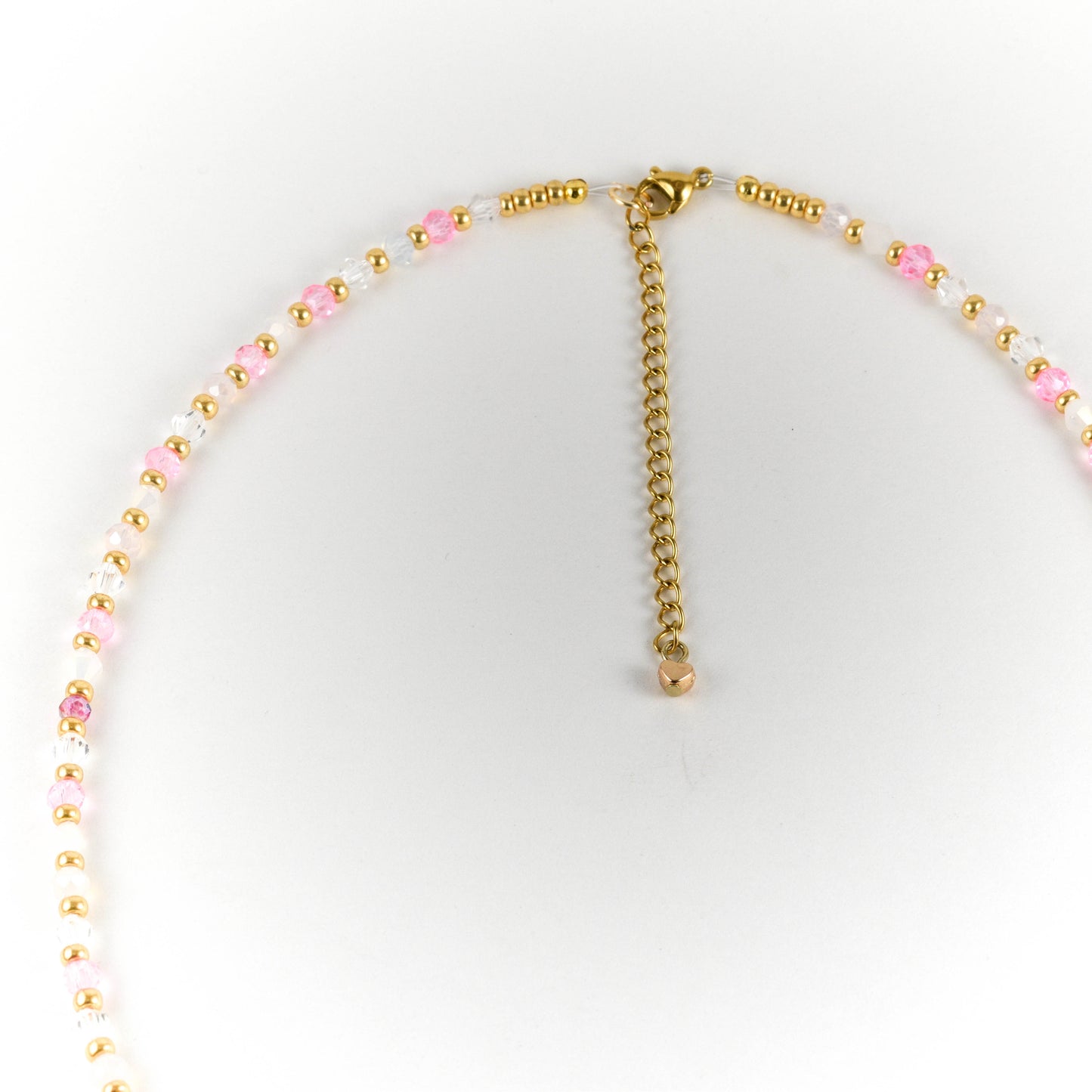 Princess of Hearts Beaded Necklace