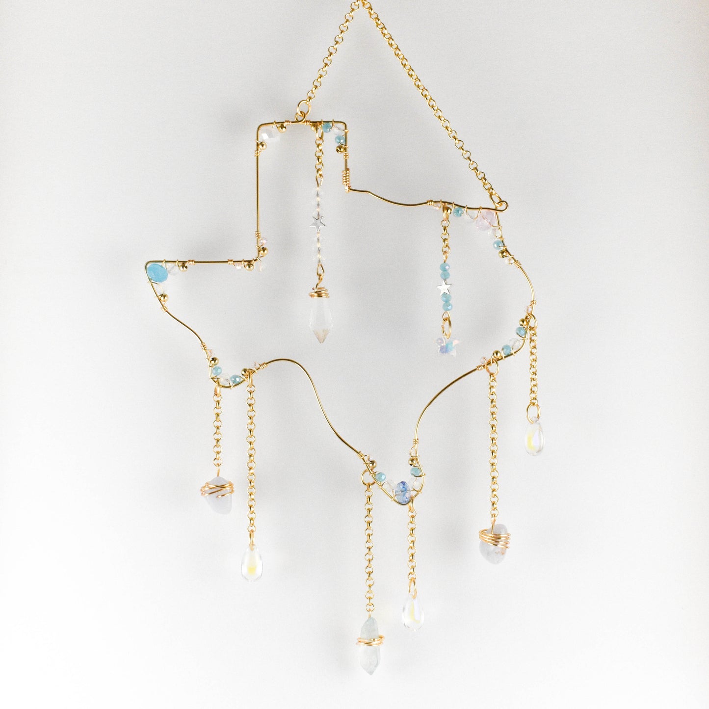 Texas Crystal Suncatcher