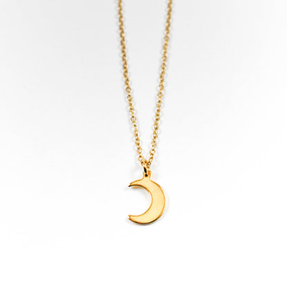 Golden Moon Necklace