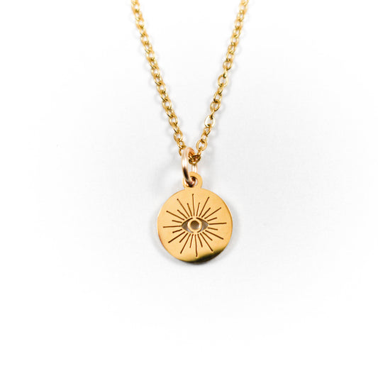 Golden Eye Necklace