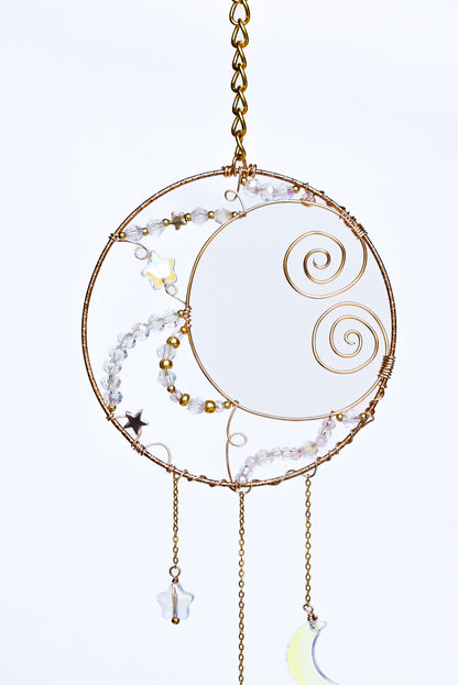 Wire Moon Hanging