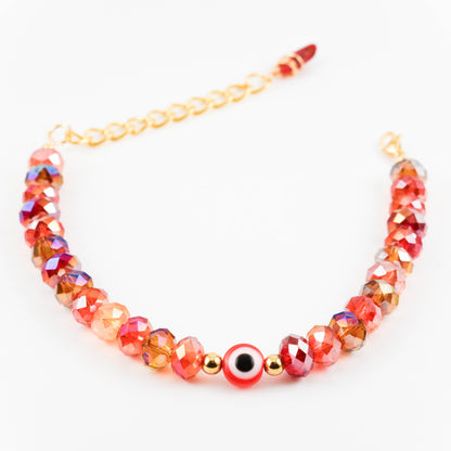 Lust Red Evil eye Bracelet