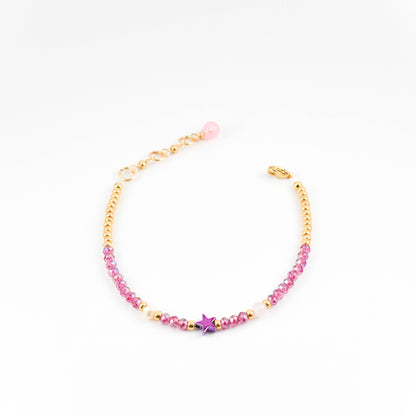 Pearly Mauve Bracelet
