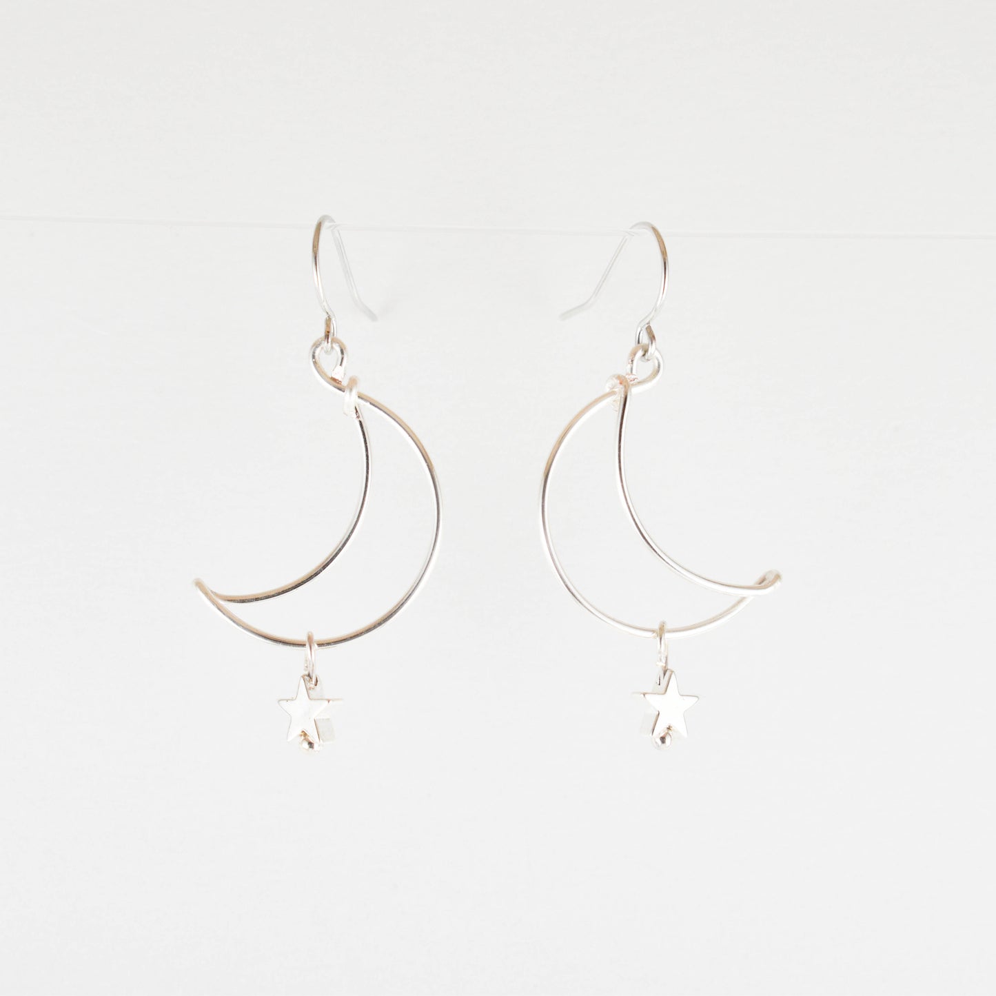 Silver Luna Earrings