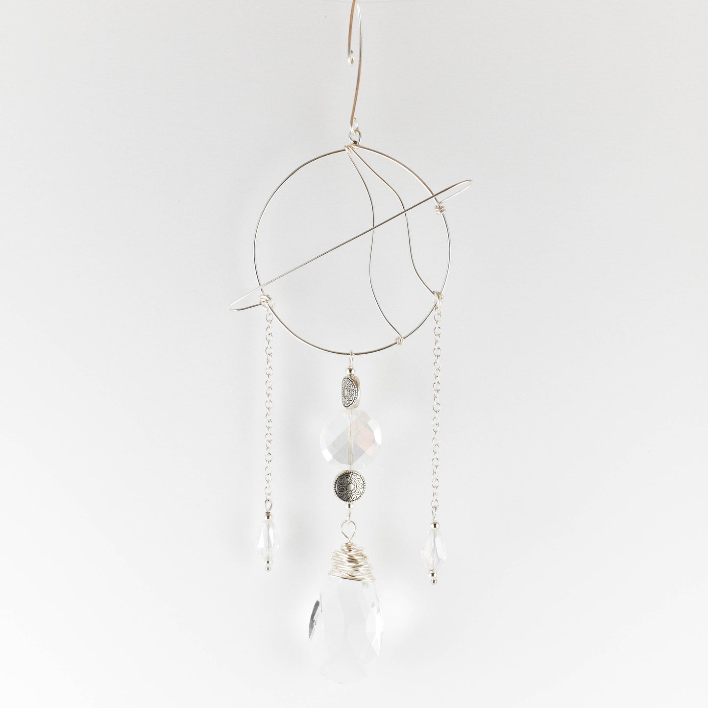Sterling Silver Saturn Sun-Catcher