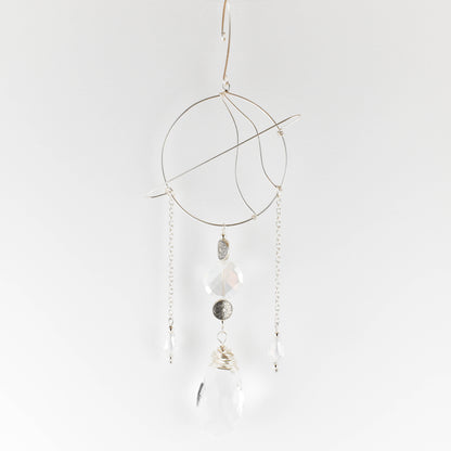 Sterling Silver Saturn Sun-Catcher