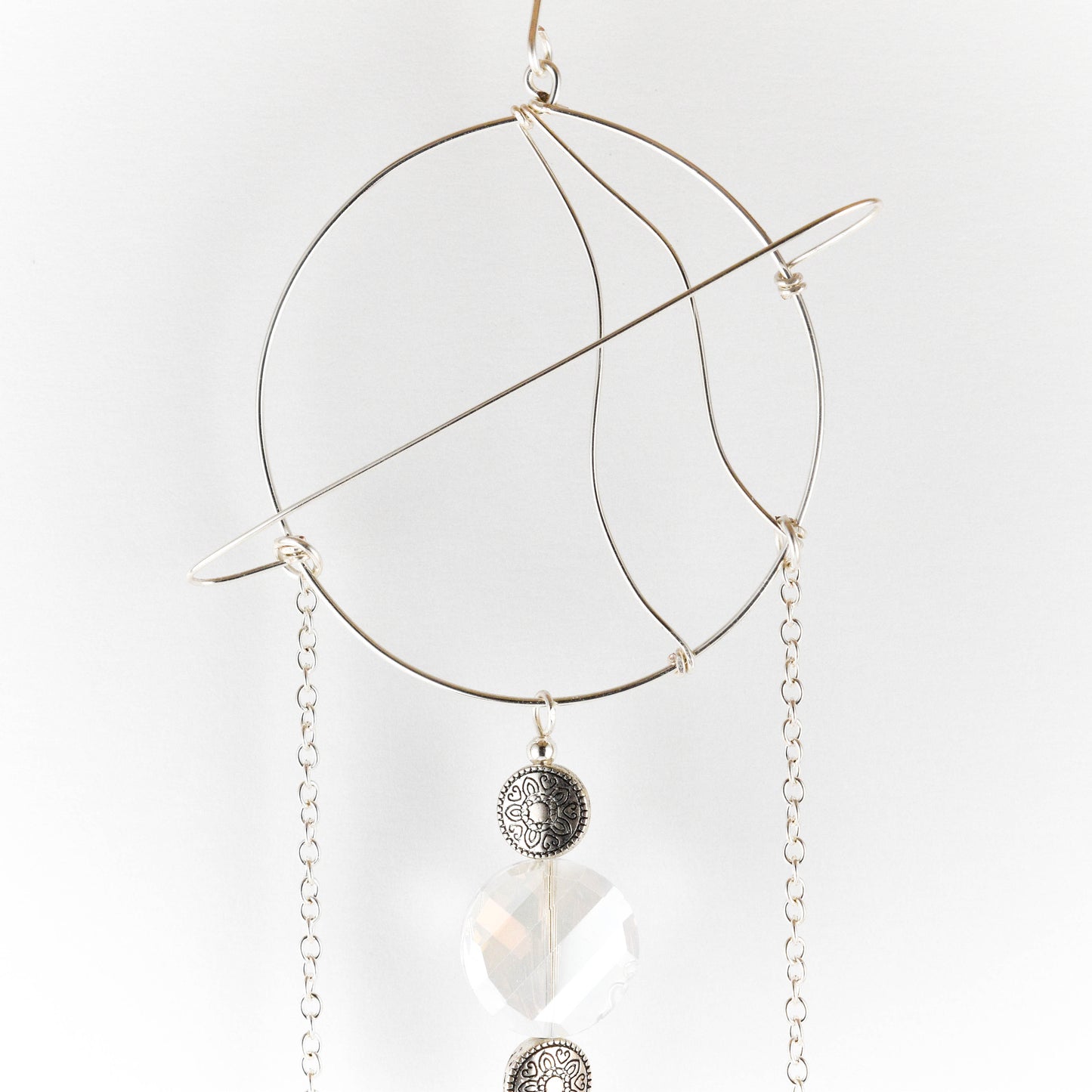Sterling Silver Saturn Sun-Catcher
