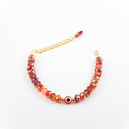 Lust Red Evil eye Bracelet