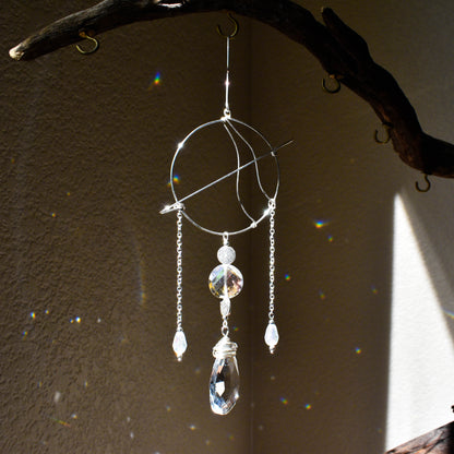 Sterling Silver Saturn Sun-Catcher