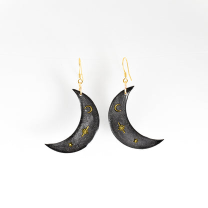 Outer Space Luna Earrings