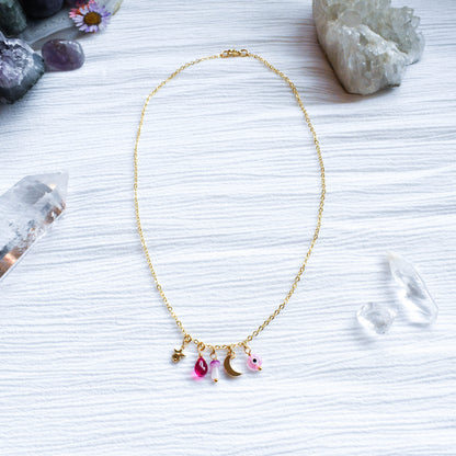 Pink Goddess Necklace